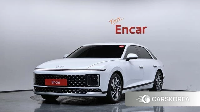 Hyundai Grandeur Hybrid (GN7) 2023 Белый из Кореи