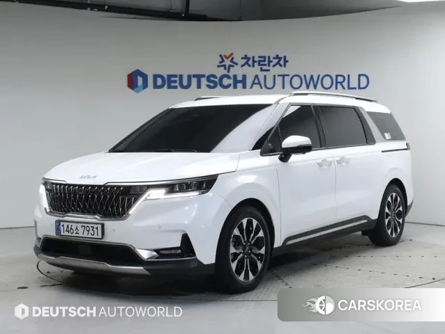 Kia Carnival 4th generation 2022 Белый из Кореи