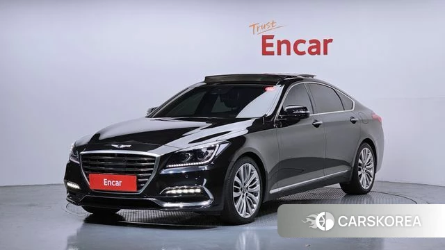 Genesis G80 2018 Черный из Кореи