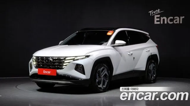 Hyundai Tucson (NX4) 2021 Белый из Кореи