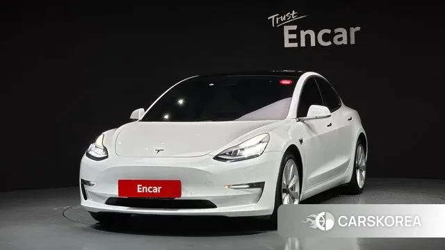 Tesla Model 3 2020 Белый из Кореи