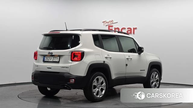 Jeep Renegade 2021 Белый из Кореи