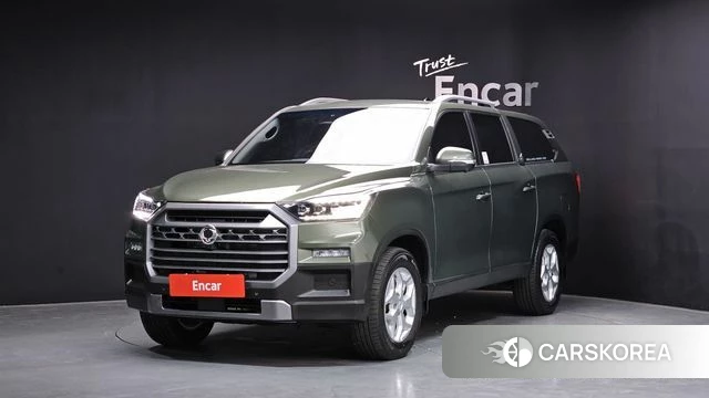 Ssangyong The New Rexton Sport 2025 Зеленый из Кореи