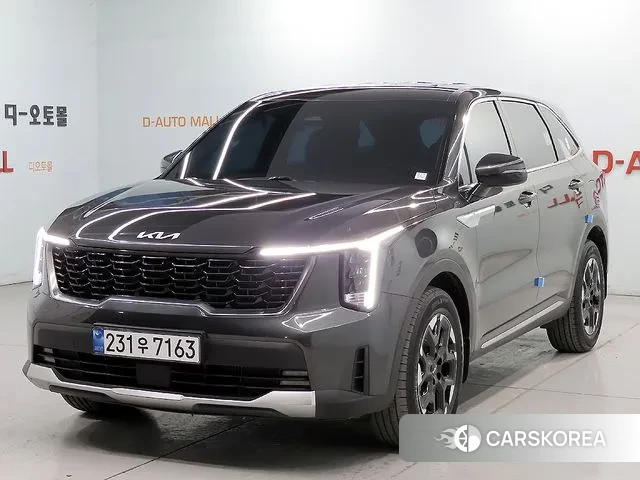 Kia The New Sorento 4th Generation 2023 Серый из Кореи
