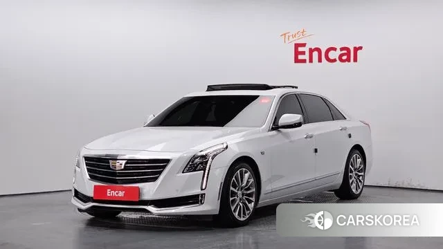 Cadillac CT6 2018 Белый из Кореи