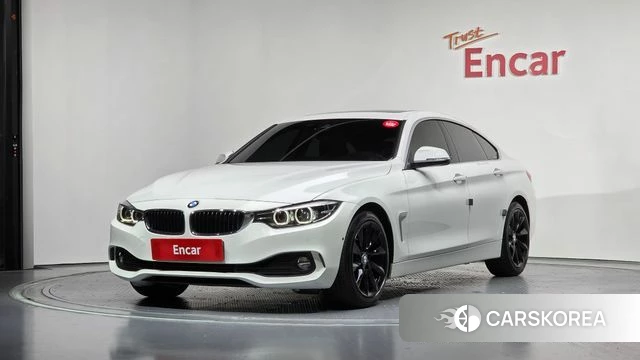 BMW 4 Series (F32) 2019 Белый из Кореи