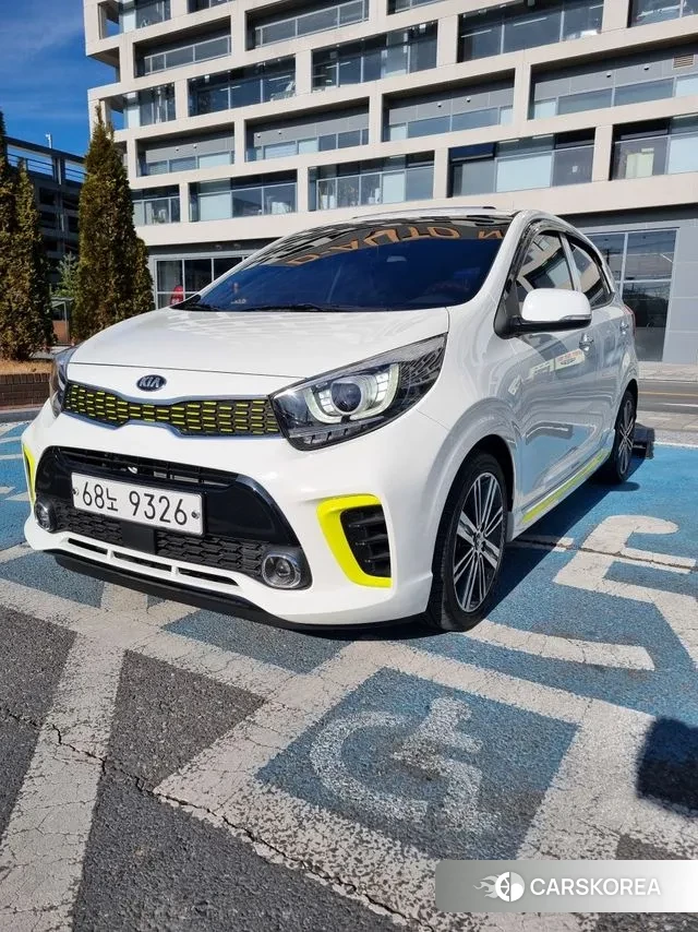 Kia All New Morning (JA) 2018 Белый из Кореи