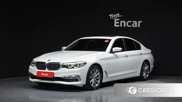 BMW 5 Series (G30) 2018 Белый из Кореи