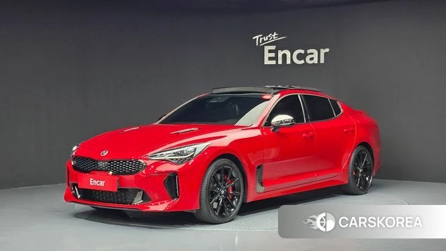 Kia Stinger Meister 2020 Красный из Кореи