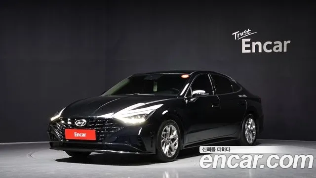 Hyundai Sonata (DN8) 2021 Черный из Кореи