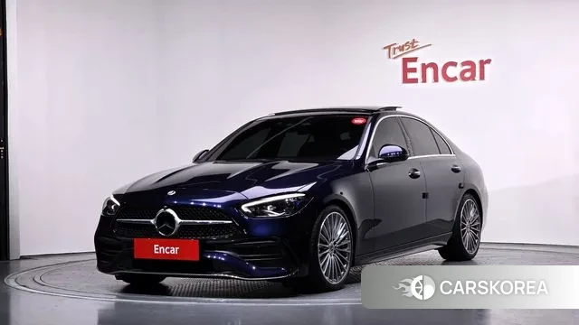 Mercedes-Benz C-Class W206 2023 Синий из Кореи