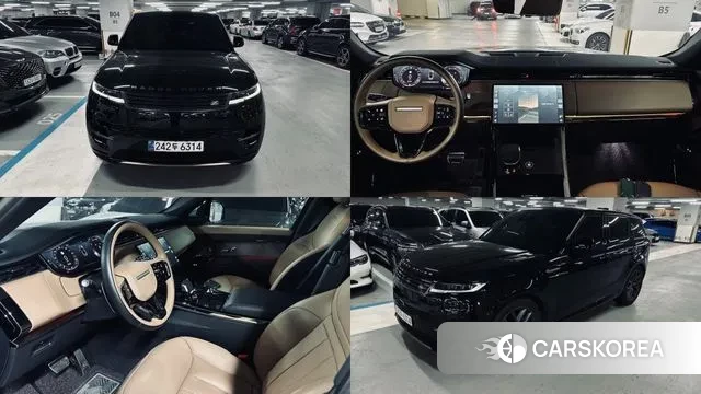 Land Rover Range Rover Sport 3rd Generation 2025 Черный из Кореи