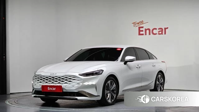 Kia K8 Hybrid 2023 Белый из Кореи