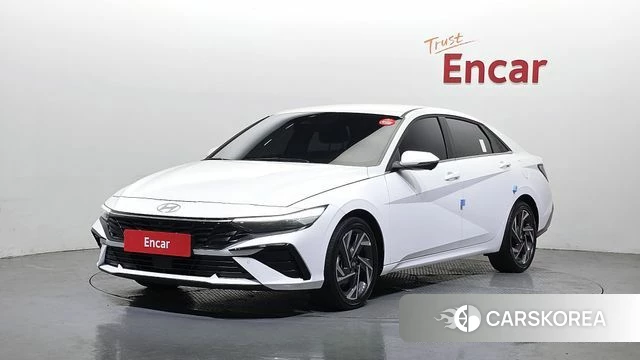 Hyundai The New Avante Hybrid (CN7) 2025 Белый из Кореи