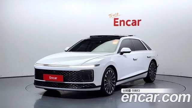 Hyundai Grandeur Hybrid (GN7) 2023 Белый из Кореи