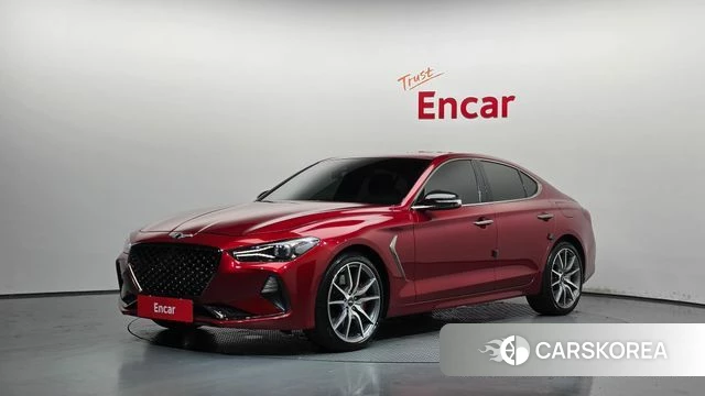 Genesis G70 2018 Красный из Кореи