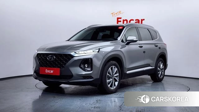 Hyundai Santa Fe TM 2019 Белый из Кореи