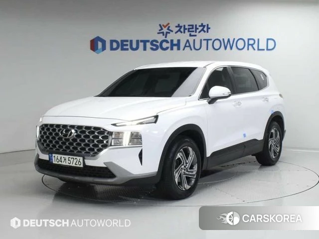 Hyundai The New Santa Fe 2021 Белый из Кореи