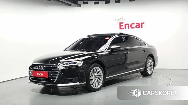 Audi A8 (D5) 2021 Черный из Кореи