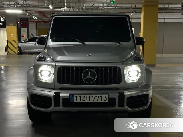 Mercedes-Benz G-Class W463b 2021 Серебряный из Кореи