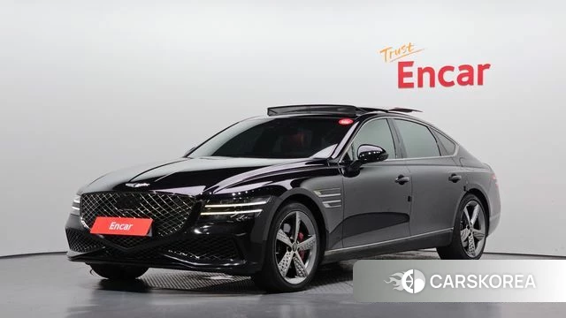 Genesis G80 (RG3) 2022 Черный из Кореи