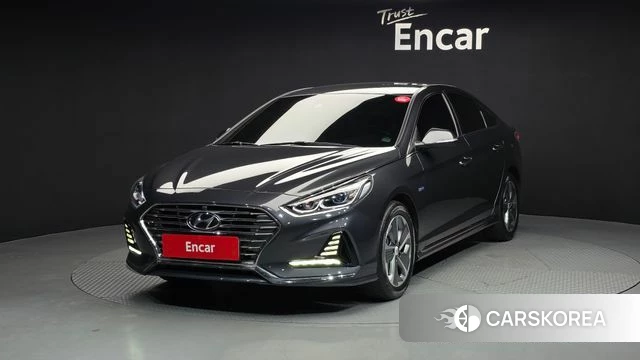 Hyundai Sonata New Rise Hybrid 2018 Серый из Кореи