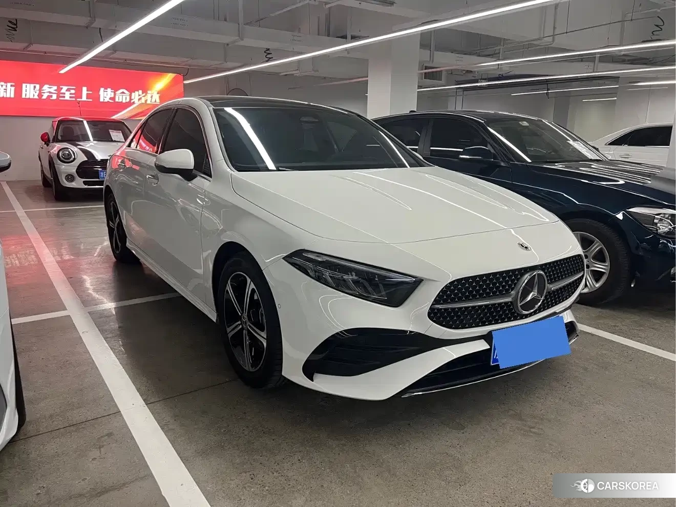 Mercedes-Benz A-Class 2023 Белый из Китая