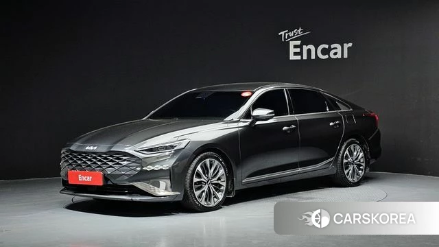 Kia K8 2021 Серый из Кореи