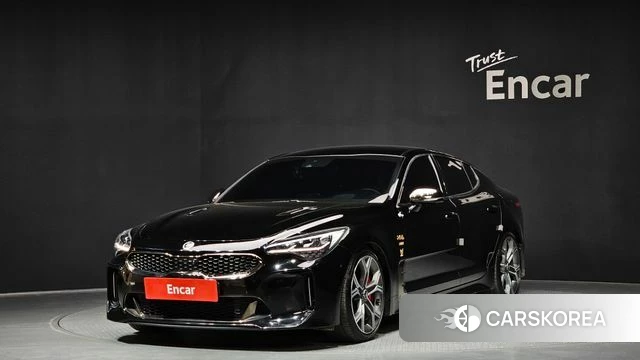 Kia Stinger 2019 Черный из Кореи