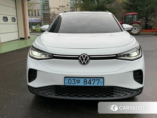 Volkswagen ID.4 2023 Белый из Кореи