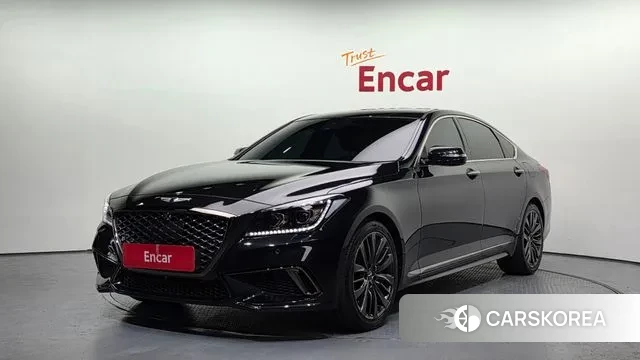 Genesis G80 2018 Черный из Кореи