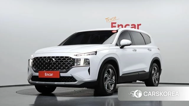 Hyundai The New Santa Fe 2022 Белый из Кореи