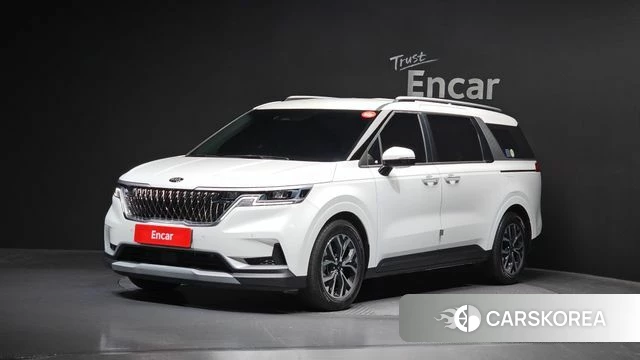 Kia Carnival 4th generation 2021 Белый из Кореи