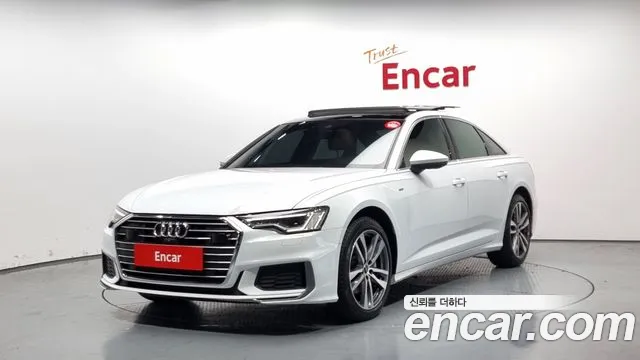 Audi A6 (C8) 2022 Белый из Кореи