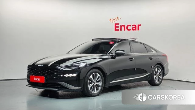Kia K8 Hybrid 2022 Черный из Кореи