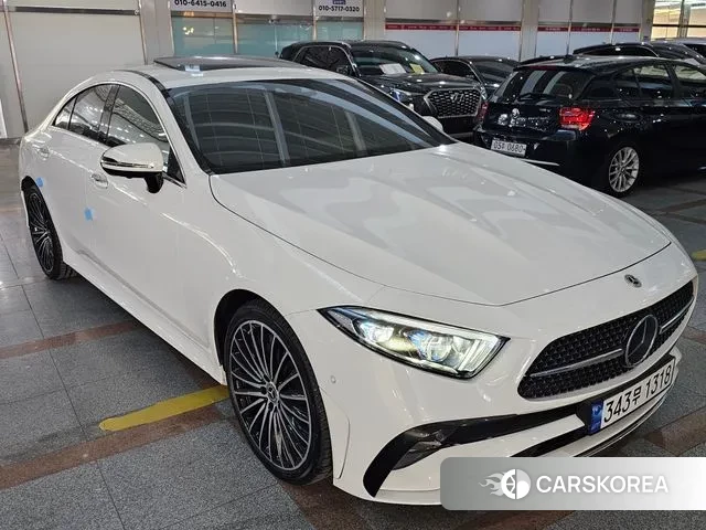 Mercedes-Benz CLS-Class C257 2022 Белый из Кореи