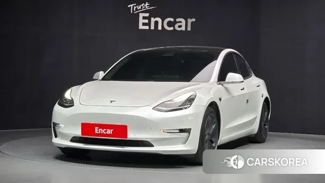 Tesla Model 3 2020 Белый из Кореи