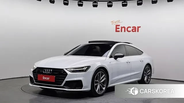 Audi A7 (4K) 2022 Белый из Кореи
