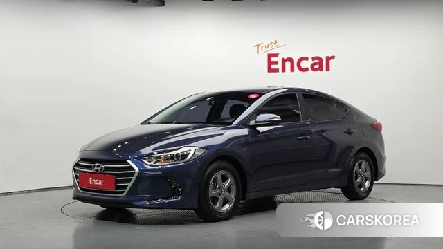 Hyundai Avante AD 2018 Синий из Кореи