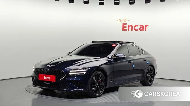 Genesis The New G70 2021 Синий из Кореи