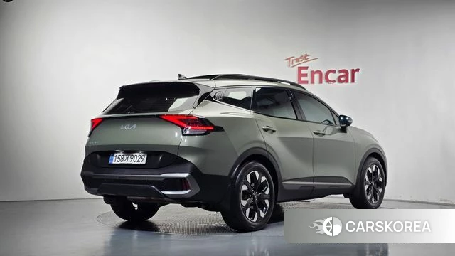 Kia Sportage 5th Generation 2022 Зеленый из Кореи