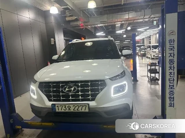 Hyundai Venue 2021 Белый из Кореи