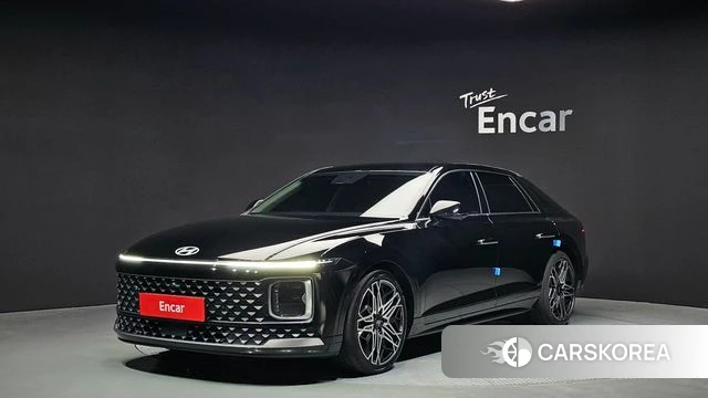 Hyundai Grandeur (GN7) 2023 Черный из Кореи