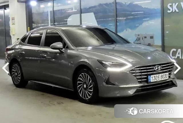 Hyundai Sonata Hybrid (DN8) 2022 Серебристо-серый из Кореи