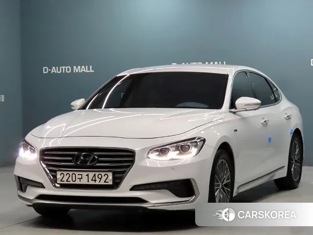 Hyundai Grandeur IG Hybrid 2019 Белый из Кореи