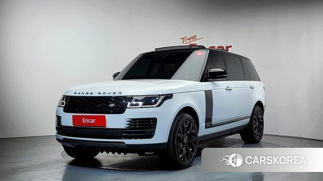 Land Rover Range Rover 4th Generation 2020 Белый из Кореи