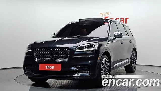 Lincoln Aviator 2nd generation 2020 Синий из Кореи