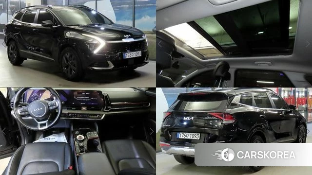 Kia Sportage 5th Generation 2022 Черный из Кореи