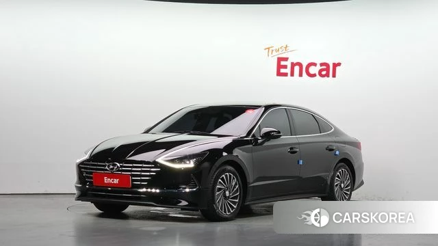Hyundai Sonata Hybrid (DN8) 2022 Черный из Кореи