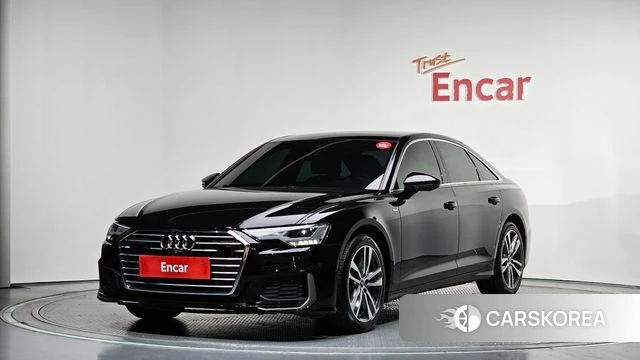 Audi A6 (C8) 2022 Черный из Кореи